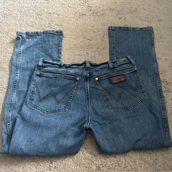 Mens slim boot retro wranglers - Picture 2 of 2